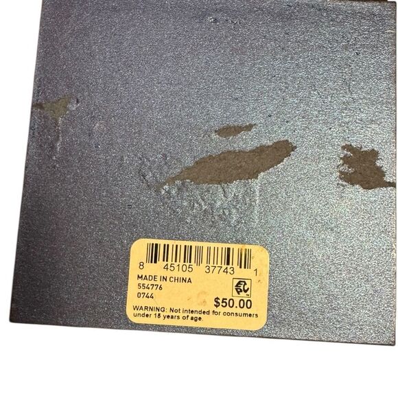 Gratitude & Grace "Faith Hope Love" Sideways Cross Bangle - Picture 4 of 4